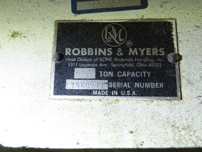 Used ROBBIN & MEYERS _UNKNOWN_ Bridge & Overhead Cranes Indiana US | Arrow Industrial #1366918