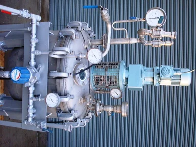 225L S/S Jktd Hemispherical Reactor