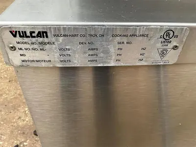 Vulcan 40 gallon electric tilt skillet