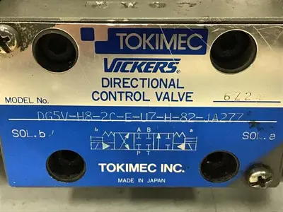 USED TOKIMEC DG5V-H8-2C-E-U7-H-82-JA277