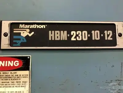 USED NIAGARA HBM-230-10-12