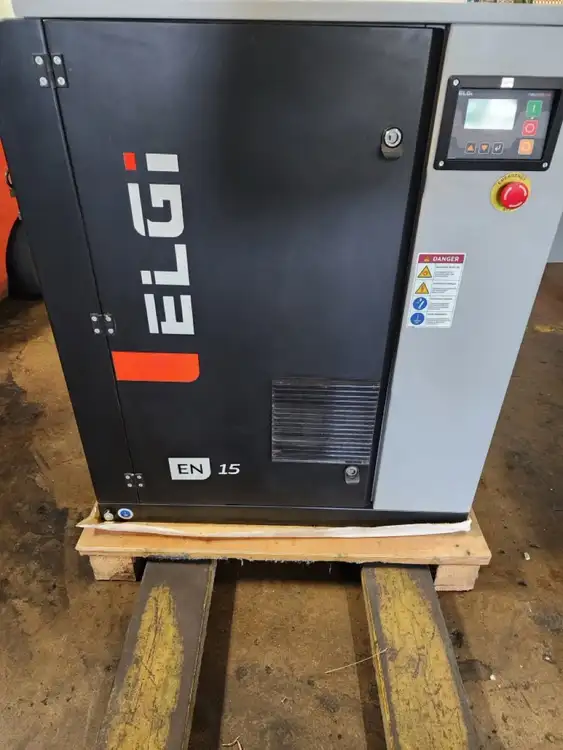 Used 2018 ELGI EN15-125 Rotary Screw & Sliding Vane Air Compressors North Carolina US | Revelation Machinery #402843