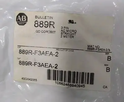 *9 Allen Bradley 889R-F3AEA-2/B Cordset Loc5