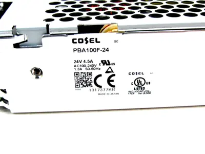 NEW COSEL PBA100F-24 POWER SUPPLY PBA100F24