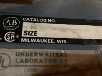 Used ALLEN-BRADLEY 2112B-DAB-6-26 Starters | Surplus Asset Holdings #1205168