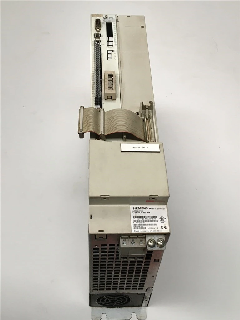 USED SIEMENS 6SN1123-1AA00-0DA1, PART OF THE SET-LT-MODUL INT.8