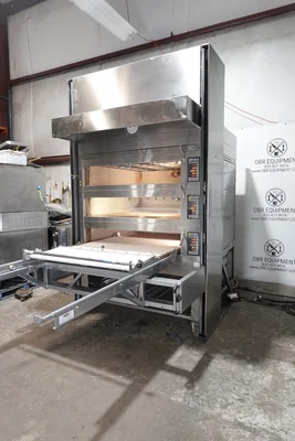 MIWE 2014 ELECTRIC CONDO TRIPLE DECK OVEN STEAM INJECTED W/ OVEN LOADER MODEL CO 3.1212