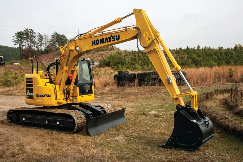 USED 2014 Komatsu PC138USLC-10