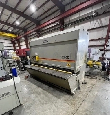 Used 1997 ACCURSHEAR 850010 Power Squaring Shears (Inch) North Carolina US | SNL Machine Trader LLC #1232263