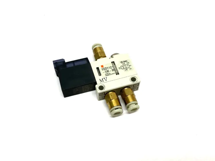 Used SMC SINGLE SOLENOID VALVE, 0-0.7MPA, M5 PORTS, 24VDC Solenoid Valves | Maverick Industrial Sales #1108735