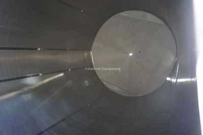 10,000 GALLON STAINLESS STEEL VERTICAL SINGLE SHELL STORAGE TANK