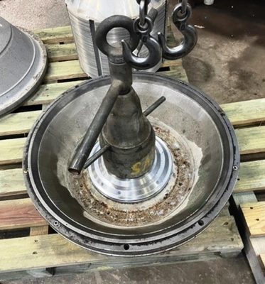 Westfalia SA 80-06-177 clarifier parts, 316SS.