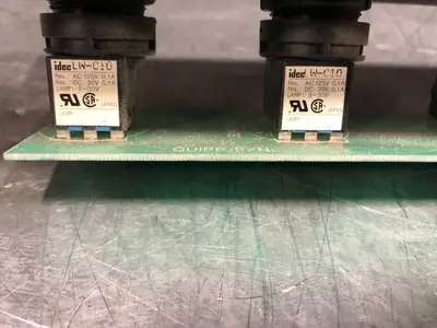 Push Button Interface Panel