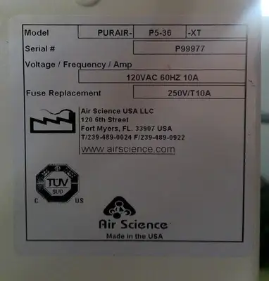 Used _UNKNOWN_ _UNKNOWN_ Ductless Fume Hoods California US | R&D Laboratory Equipment #1355487