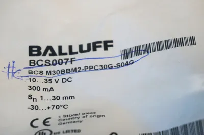 NEW BALLUFF BCSM30BBM2-PPC30G-S04G SENSOR BCS007F BCSM30BBM2PPC30GS04G