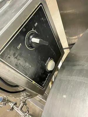APV Crepaco Jacketed Tank with Pressure Vessel