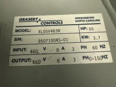 USED GRASEBY CONTROLS XL05V4B3N