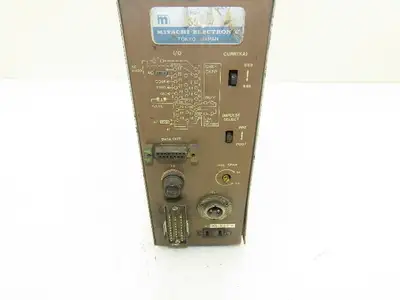 Miyachi Electronic MM-120B-D Weld Checker LCD Display 120VAC Read Description