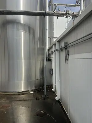 Walker Stainless 20,000 Gallon Jacketed Stainless Steel Storage Tanks SA240/T316L R-717 Lot of 4 1997