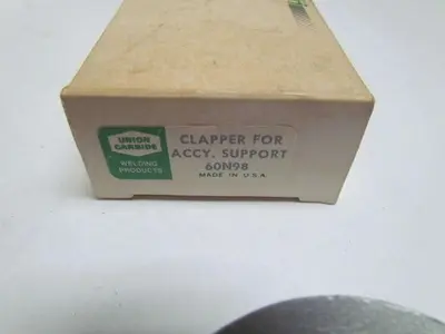 Union Carbide 60N98 Clapper Assy. For 2 Roll Drive Accessory Support