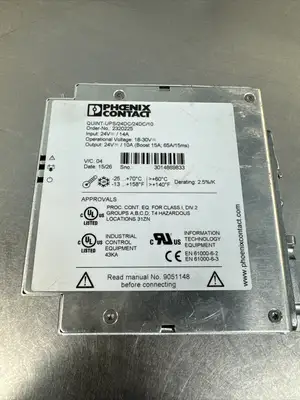 Phoenix Contact QUINT-UPS/24DC/24DC/10 Power Supply (Bin 2.5.1)