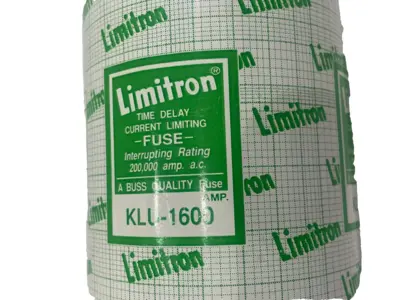 NEW BUSSMANN LIMITRON KLU-1600 TIME DELAY FUSE KLU1600