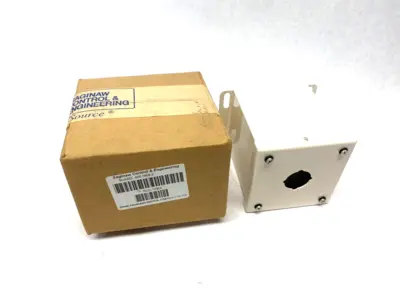 New | in-Stock SCE Extra Deep Pushbutton Enclosure White 1-H Electrical Boxes Michigan US | Maverick Industrial Sales #1395830