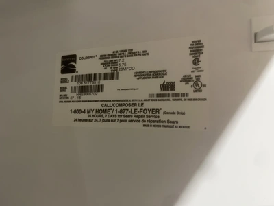Used KENMORE ELITE SIDE BY SIDE Refrigerators Michigan US | Miedema Asset Management Group #1313607