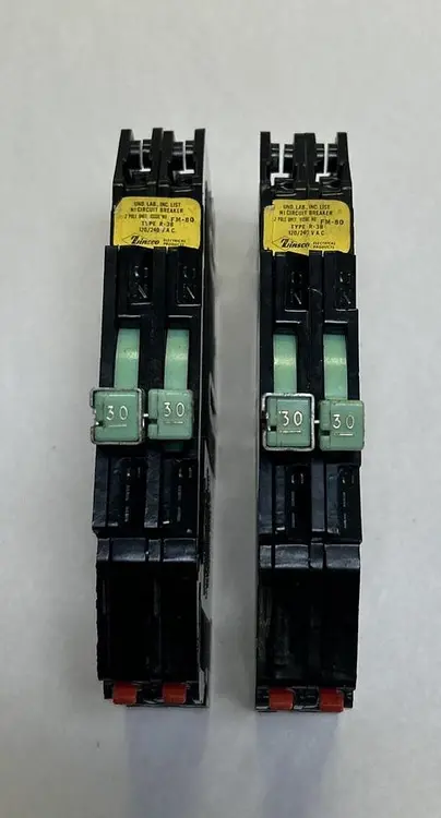 Used ZINSCO R-38 Circuit Breakers | Surplus Asset Holdings #1189148