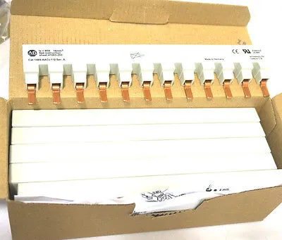 11 NEW ALLEN BRADLEY 1489-AACL112 BUSBARS 1489AACL112