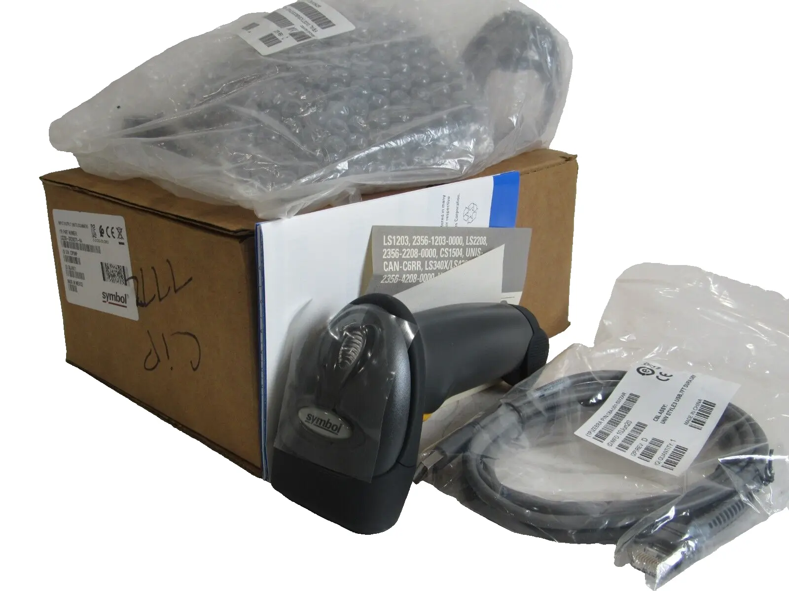 NEW ZEBRA SOLUTIONS LS2208-SR20007R-NA BARCODE SCANNER LS2208SR20007RNA