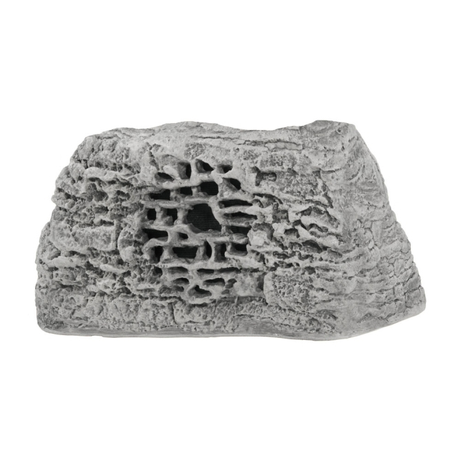 Rockustics P-5079 Rocquette Rock-Shaped Outdoor Weatherproof Patio / Landscaping Pro Audio Speaker - Gray - NEW IN BOX