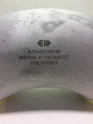 New! Butt Weld Elbow Fitting A/SA403 WP-W 304/304L 4" *Fast Shipping* Warranty!
