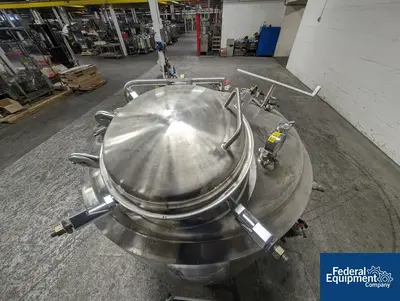 USED Precision 1,200 Liter DCI Reactor, Hastelloy C276, 45/150#