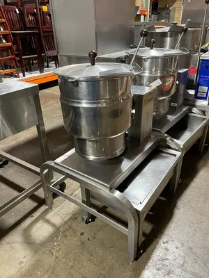Used Groen TDB/7-20 Commercial 20 QT Steam Jacketed Kettle, 480V, 3 Phase