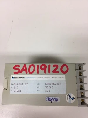 Leukhardt Systems BK MIKRO 2 Tool Monitor  Relay  8003102 Fast Shipping!