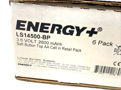 NEW SAFT, ENERGY+ LS14500-BP