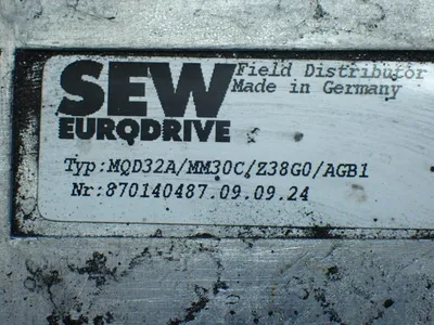 Used SEW EURODRIVE MQD32A/MM30C/Z38G0/AGB1 PLC Ethernet Equipment Ohio US | HGR 24 #838779