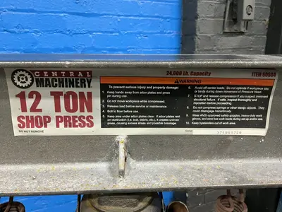 Used CENTRAL MACHINERY 60604 H-Frame Presses Ohio US | HGR 24 #1295209