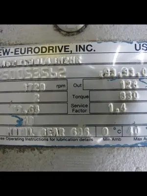 USED SEW EURODRIVE SA520T90L4BM2HR