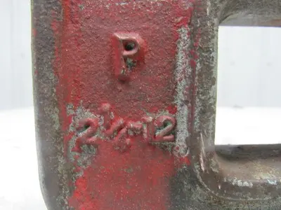 Toolset P2-1/4-12 12" Throat C Frame Punch Unit 6-1/4" Shut Height