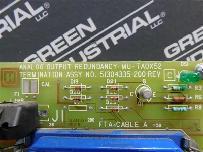 Honeywell 51304335-200 Analog Output Redundancy Termination Assy. Rev. C Used