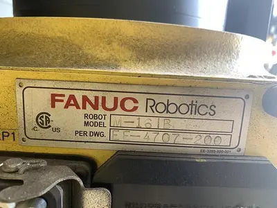 Used FANUC M16IB/20 6 AXIS CNC ROBOT WITH FANUC RJ3IB CONTROLLER Robots | Harbor Machinery Inc. #1283327