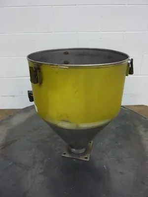 USED METAL FABRICATOR HOPPER114