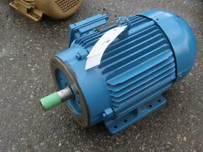 10 hp, 575 volts, 3530 rpm, 213/5TC Electric Motor 01036ET3H215TC-W22