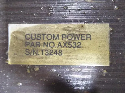 Custom Power AX528 / AX532 Industrial Transformer Assembly Used