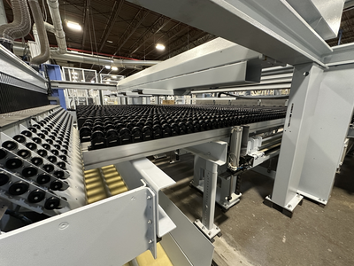 Homag CNC Angular Saw System w/ Automatic Loading & Unloading