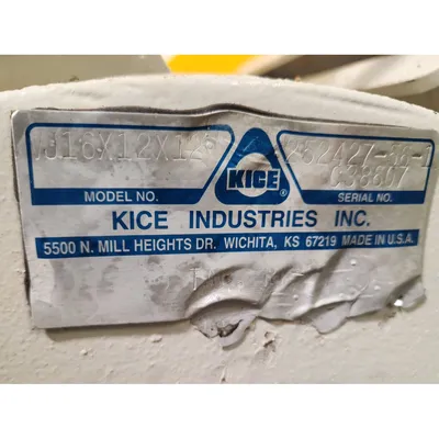 Used KICE INDUSTRIES INC. VJ 16X12X12 Valves/Fittings West Virginia US | JM Industrial #1566567