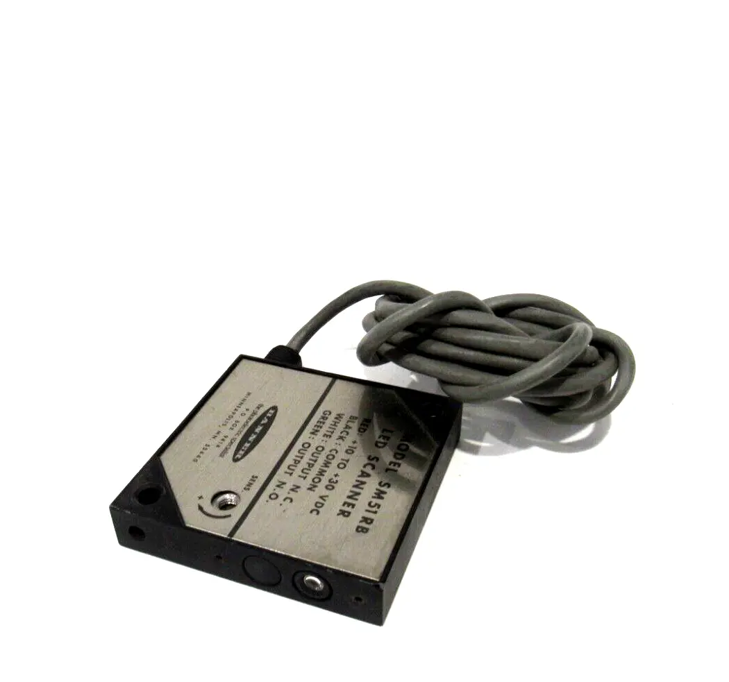 USED BANNER ENGINEERING SM51RB LED SCANNER