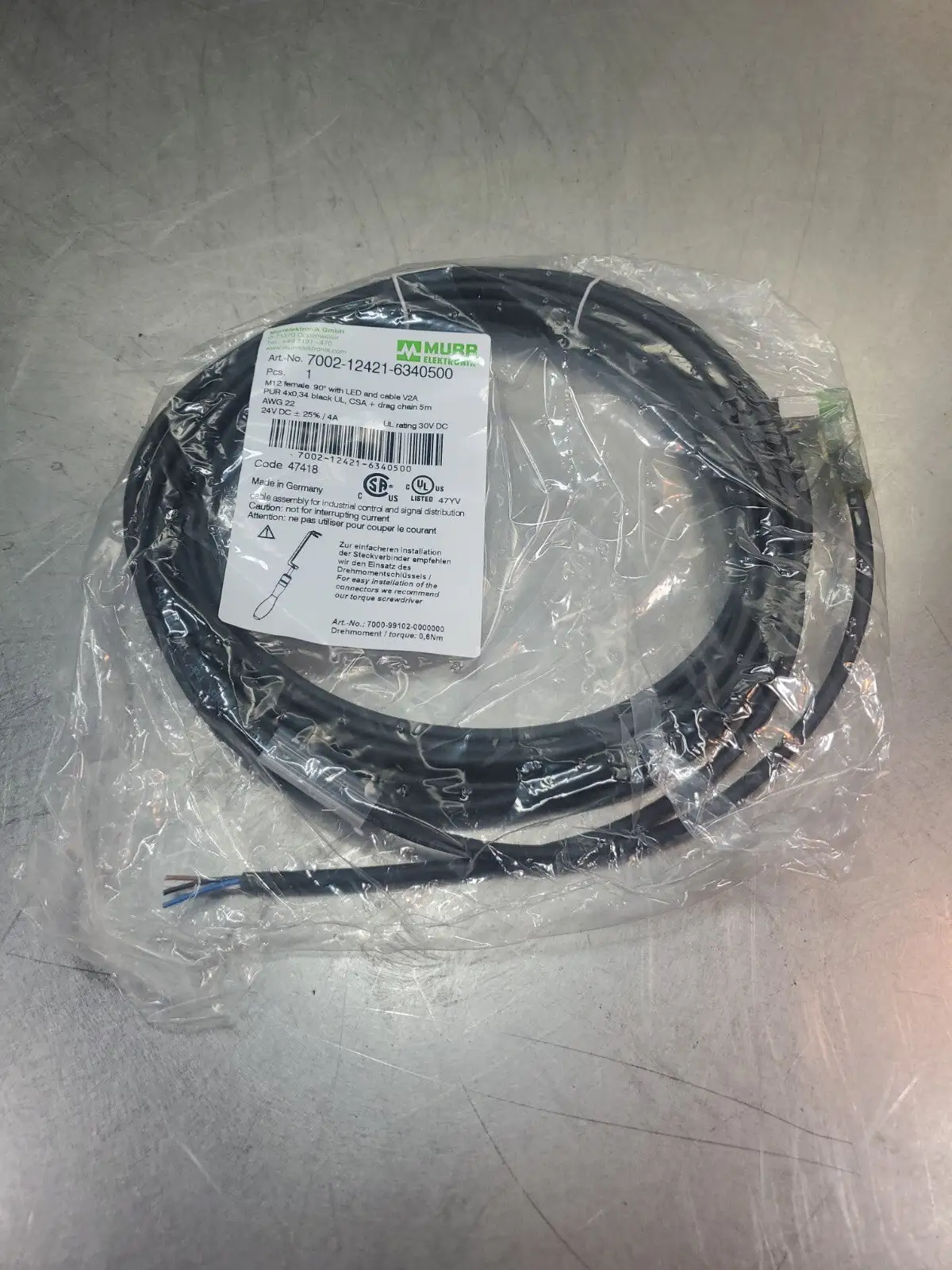 USED MURR ELEKTRONIK 7002-12421-6340500